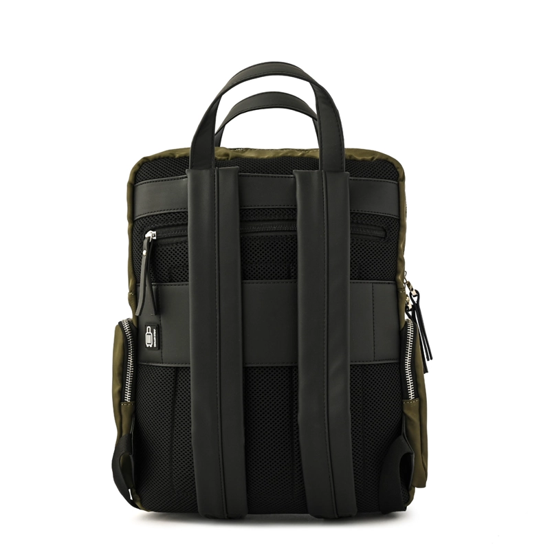 MOCHILA PORTA NOTEBOOK ZAMORA GRANDE VERDE OLIVA - 3