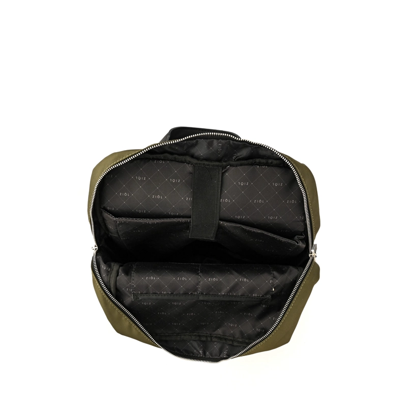 MOCHILA PORTA NOTEBOOK ZAMORA GRANDE VERDE OLIVA - 4
