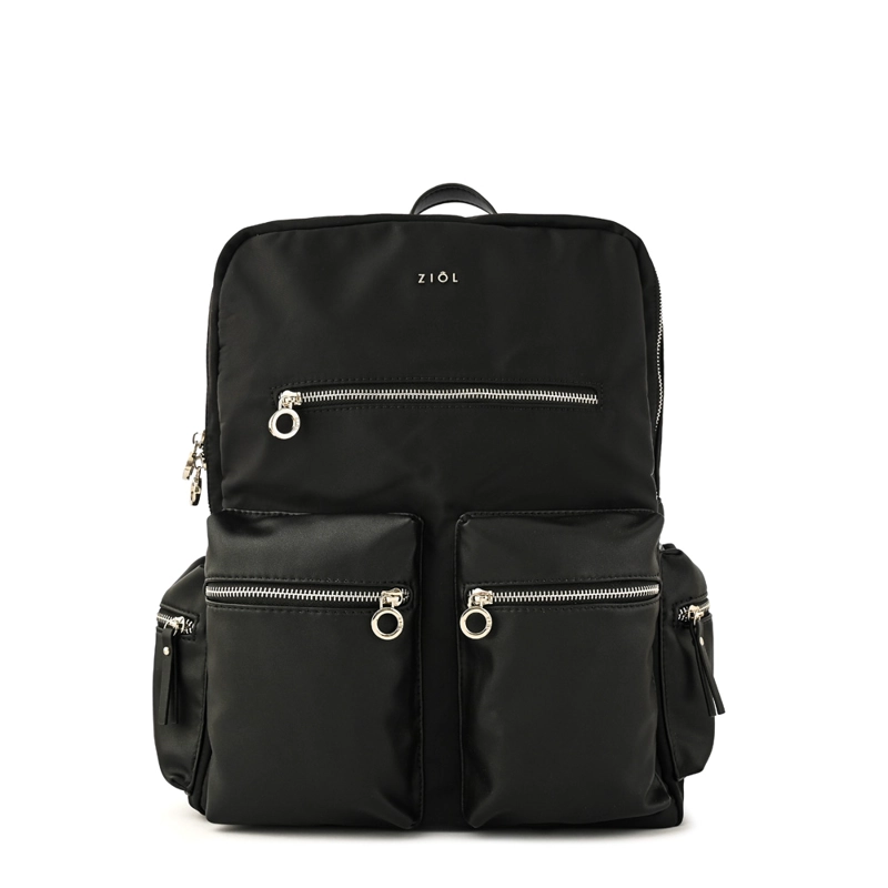 MOCHILA PORTA NOTEBOOK VALERY GRANDE NEGRO - 1