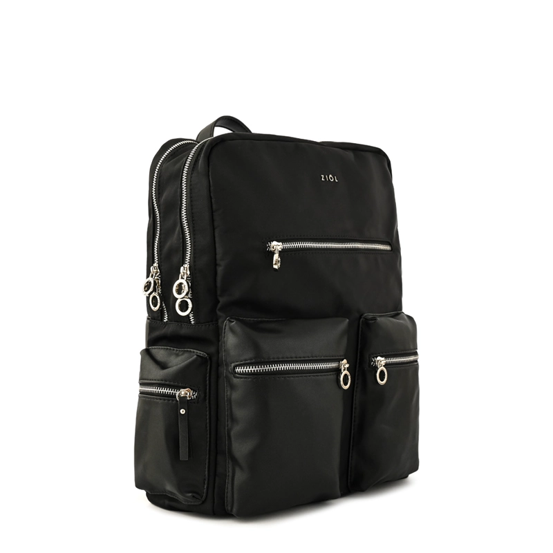 MOCHILA PORTA NOTEBOOK VALERY GRANDE NEGRO - 2