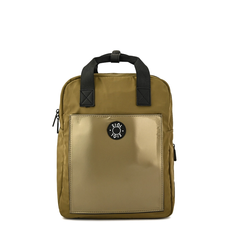 MOCHILA NAZAIRE MEDIANA VERDE OLIVA - 1