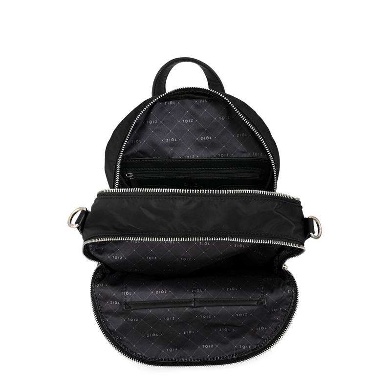 MOCHILA LISETTE MEDIANA NEGRO - 4