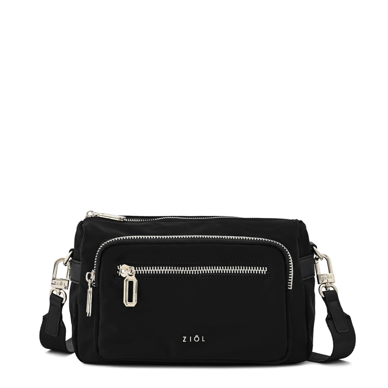 CARTERA BANDOLERA RUBY MEDIANA NEGRO - 1