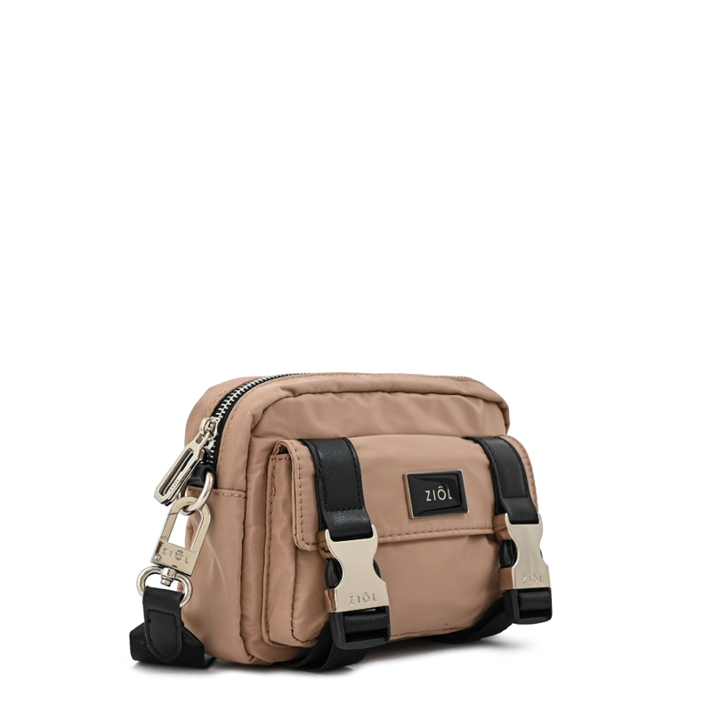 CARTERA BANDOLERA DIANA PEQUEÑA BEIGE - 2
