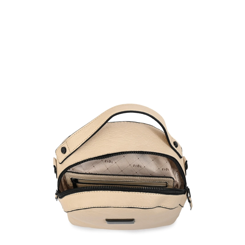 MOCHILA NICKI MEDIANA BLANCO CRUDO - 4