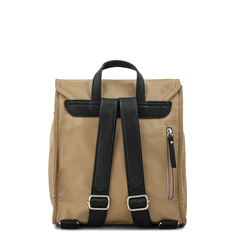 MOCHILA KATYNA MEDIANA BEIGE OSCURO - 3