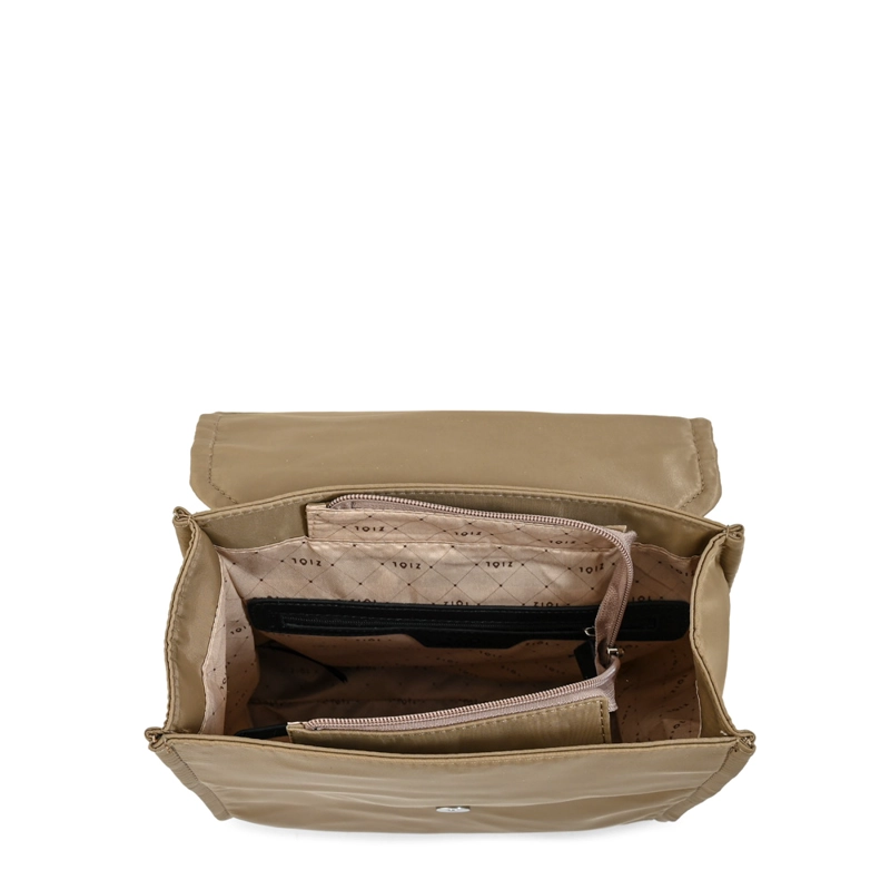 MOCHILA KATYNA MEDIANA BEIGE OSCURO - 4