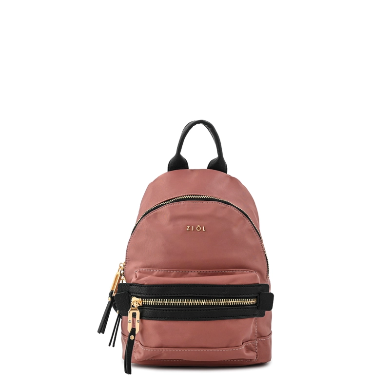 MOCHILA CLAU PEQUEÑA ROSA VIEJO - 1