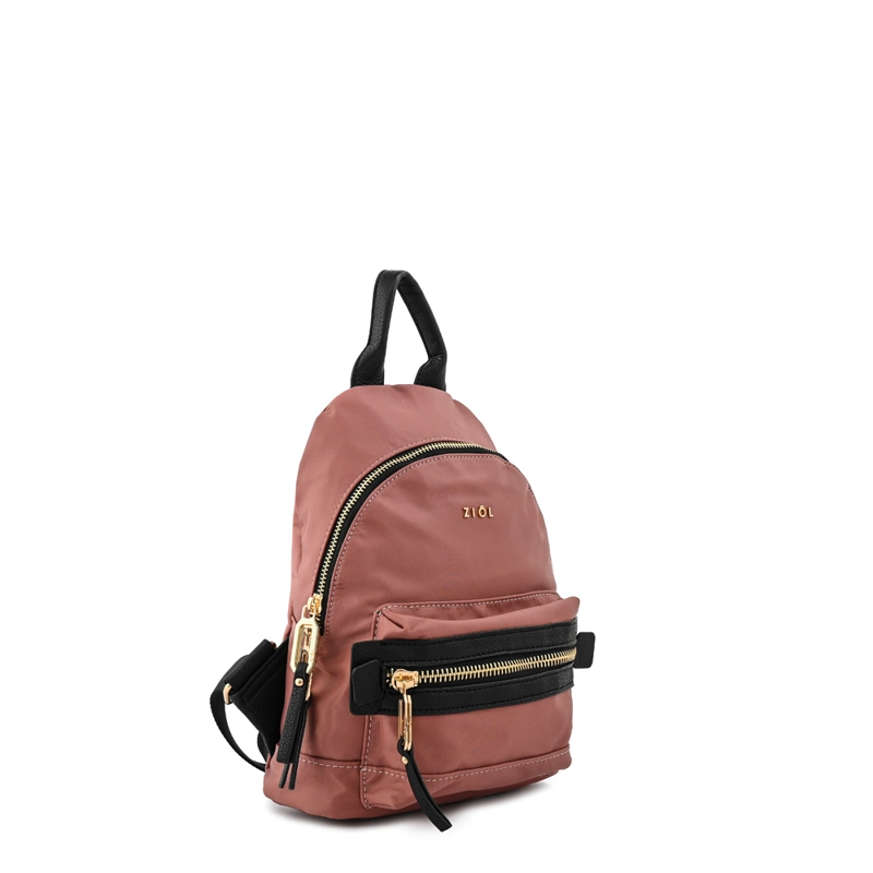 MOCHILA CLAU PEQUEÑA ROSA VIEJO - 2
