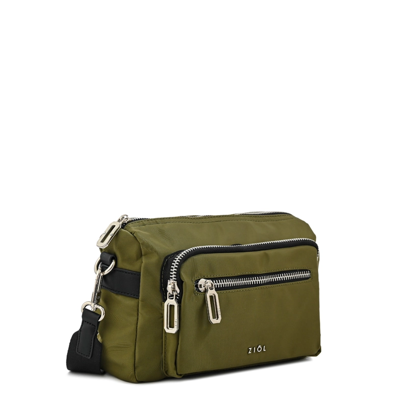 CARTERA BANDOLERA RUBY MEDIANA VERDE OLIVA - 2