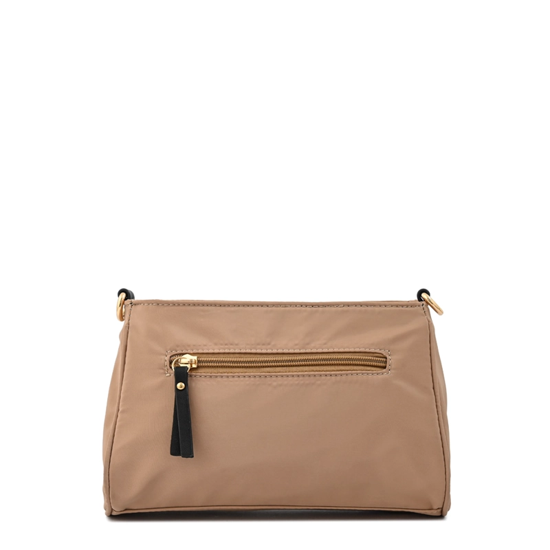 CARTERA BANDOLERA NELLIE PEQUEÑA BEIGE OSCURO - 3