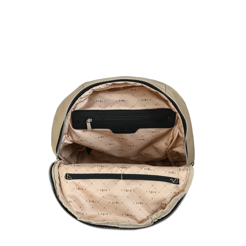 MOCHILA RUBY MEDIANA TAUPE - 4