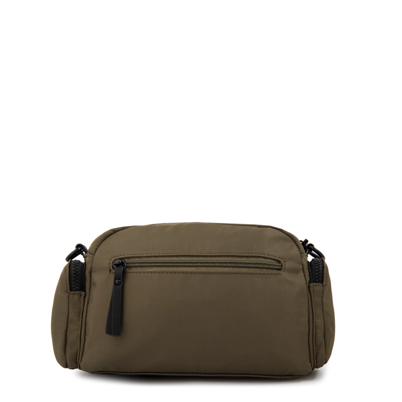 CARTERA BANDOLERA MEDIANA LORENZA VERDE OLIVA - 3