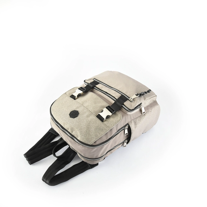 MOCHILA PORTA NOTEBOOK COLLEGE GRANDE TAUPE - 3