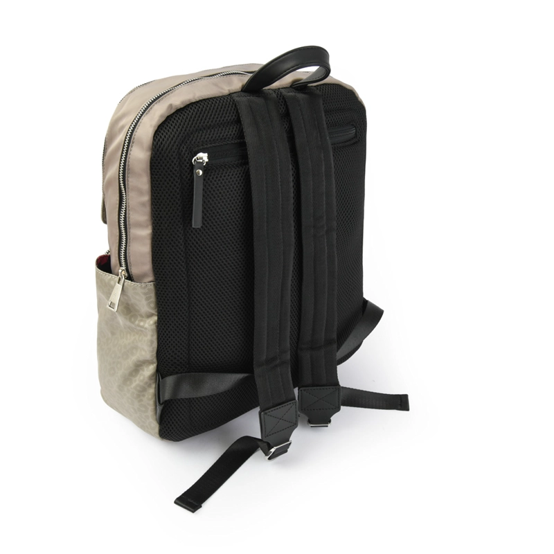 MOCHILA PORTA NOTEBOOK COLLEGE GRANDE TAUPE - 4