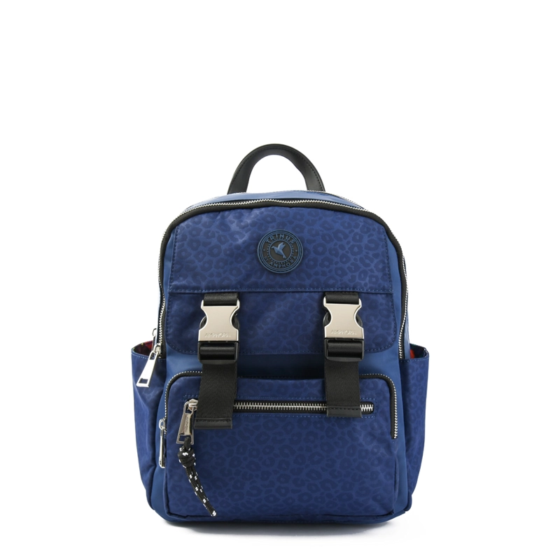 MOCHILA COLLEGE MEDIANA AZUL - 1