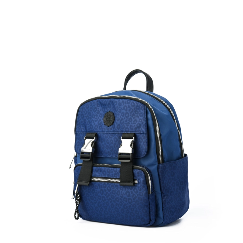 MOCHILA COLLEGE MEDIANA AZUL - 2