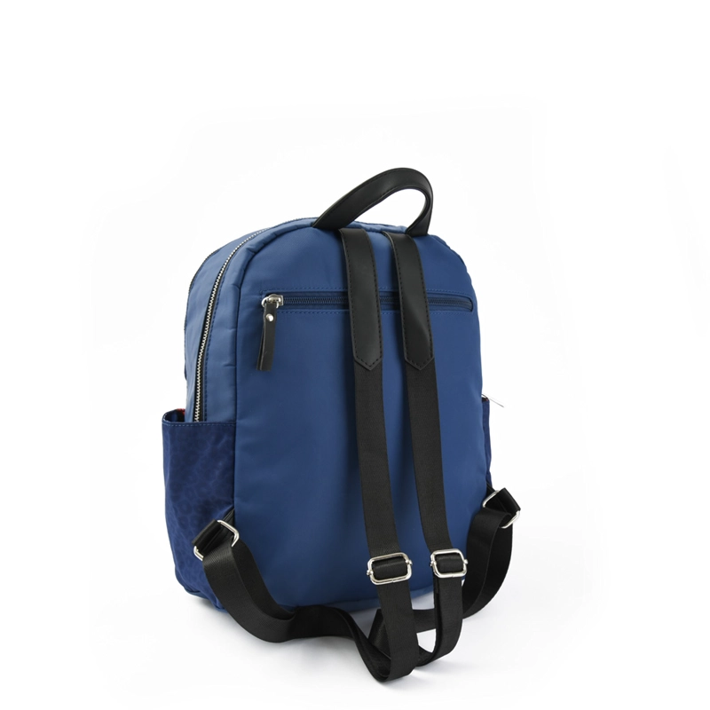 MOCHILA COLLEGE MEDIANA AZUL - 3