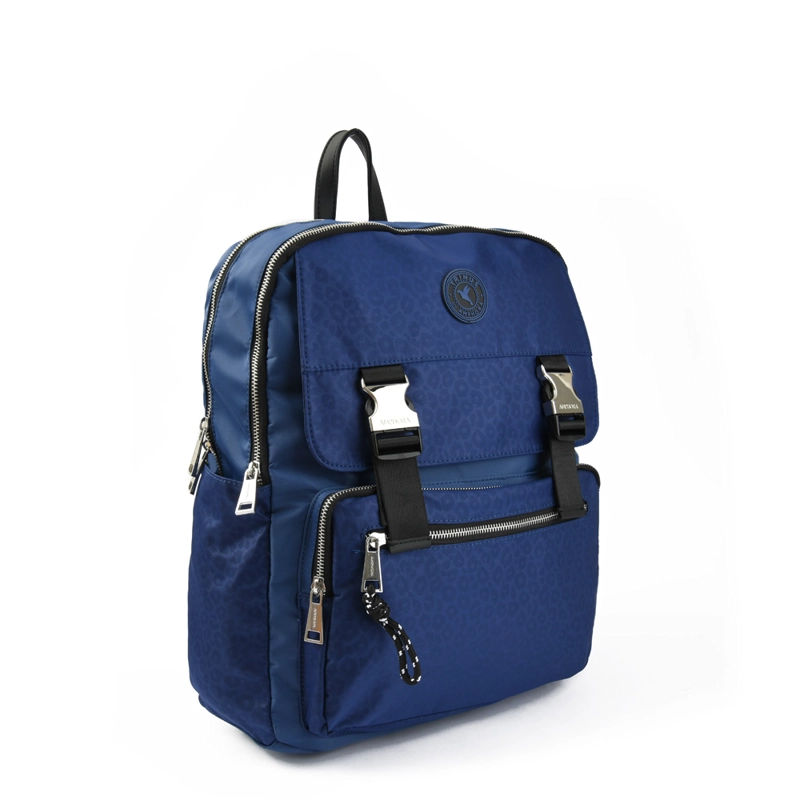 MOCHILA PORTA NOTEBOOK COLLEGE GRANDE AZUL - 2