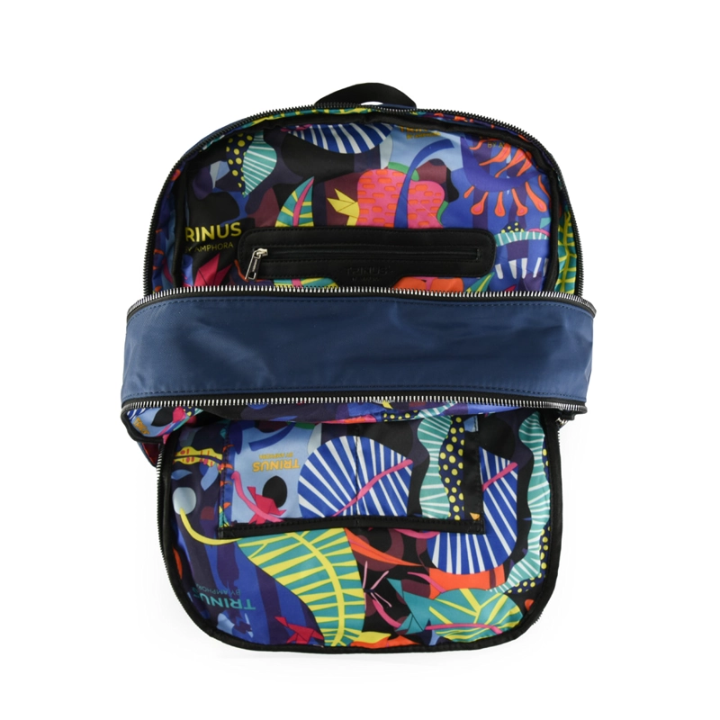MOCHILA PORTA NOTEBOOK COLLEGE GRANDE AZUL - 4