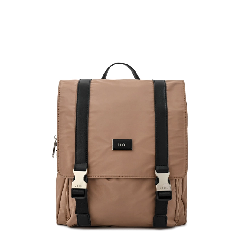 MOCHILA DIANA MEDIANA BEIGE - 1