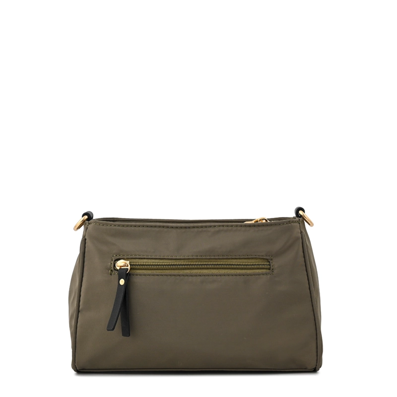 CARTERA BANDOLERA NELLIE PEQUEÑA VERDE OLIVA - 3
