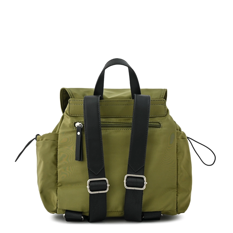 MOCHILA LUNA MEDIANA VERDE OLIVA - 3