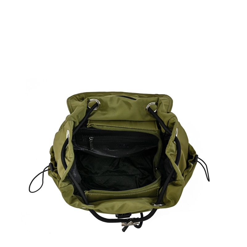 MOCHILA LUNA MEDIANA VERDE OLIVA - 4