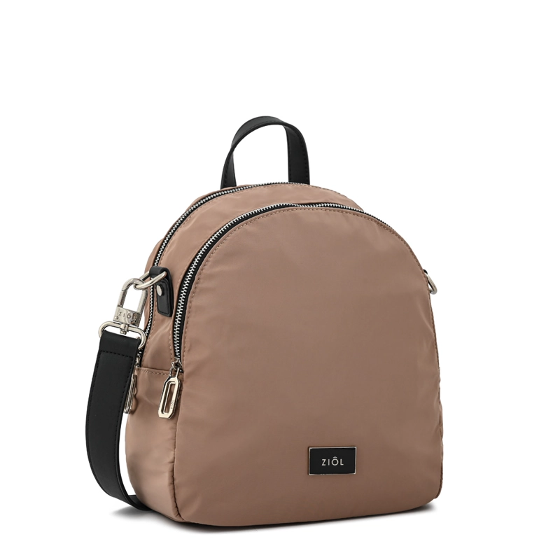 MOCHILA LISETTE MEDIANA BEIGE OSCURO - 2