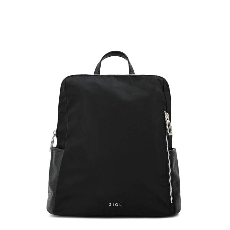 MOCHILA DEVI MEDIANA NEGRO - 1
