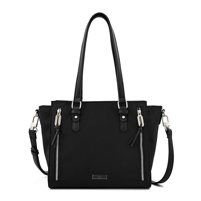 CARTERA TOTE TRES DIVISIONES PENNY GRANDE NEGRO - 1