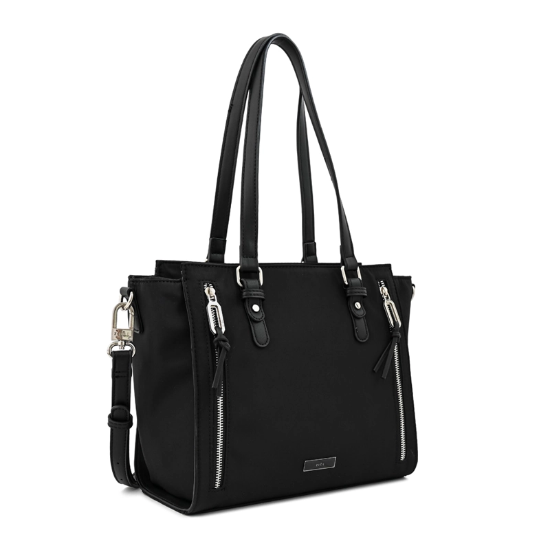 CARTERA TOTE TRES DIVISIONES PENNY GRANDE NEGRO - 2
