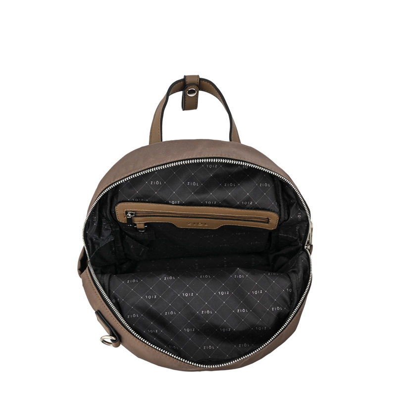 MOCHILA PENNY MEDIANA TAUPE OSCURO - 4