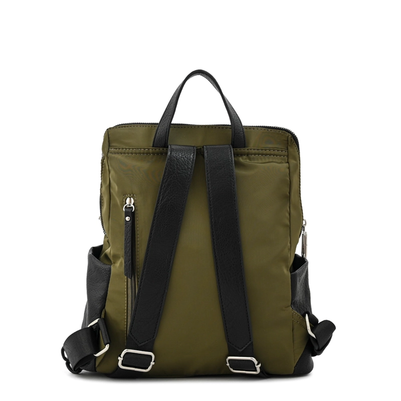 MOCHILA DEVI MEDIANA VERDE OLIVA - 3