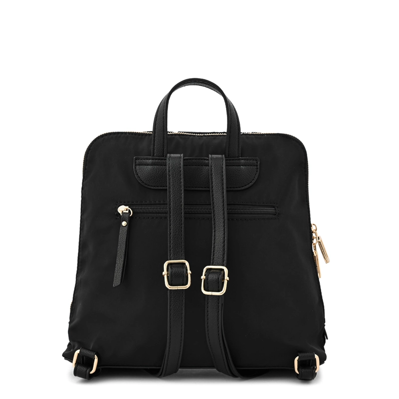 MOCHILA CRETA MEDIANA NEGRO ESPECIAL - 3