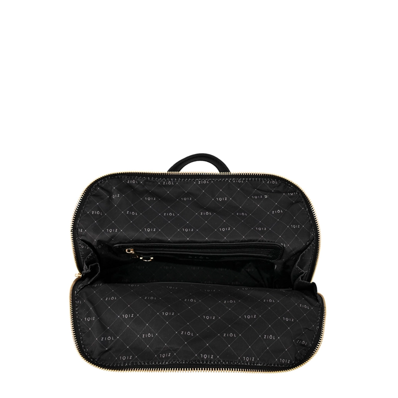 MOCHILA CRETA MEDIANA NEGRO ESPECIAL - 4