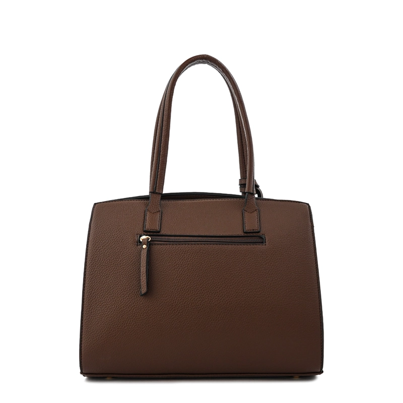 CARTERA TOTE YANINA GRANDE CAFE  OSCURO - 3