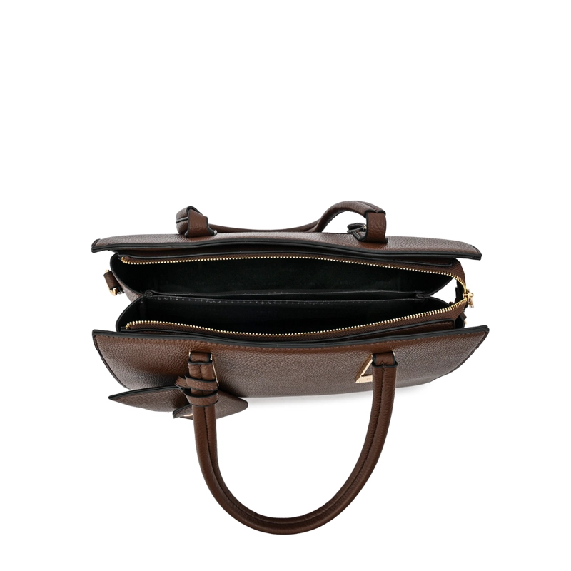 CARTERA TOTE YANINA GRANDE CAFE  OSCURO - 4