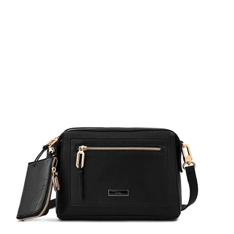 CARTERA BANDOLERA ZIA MEDIANA NEGRO - 1