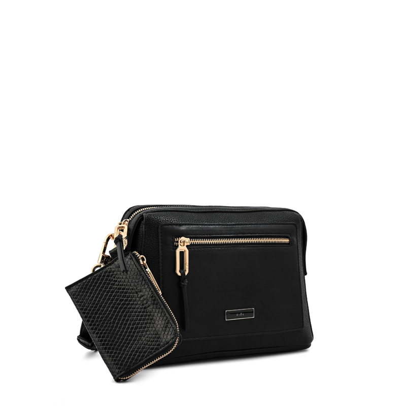 CARTERA BANDOLERA ZIA MEDIANA NEGRO - 2