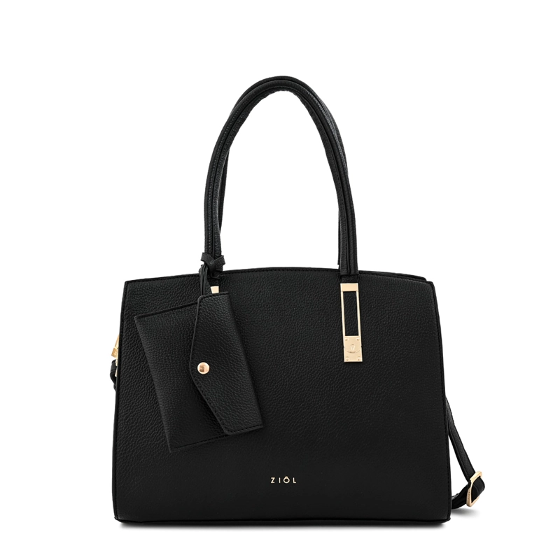 CARTERA TOTE YANINA GRANDE NEGRO - 1