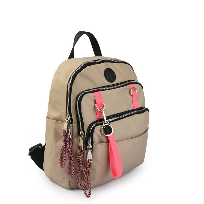 MOCHILA MEDIANA SENAVI TAUPE - 2