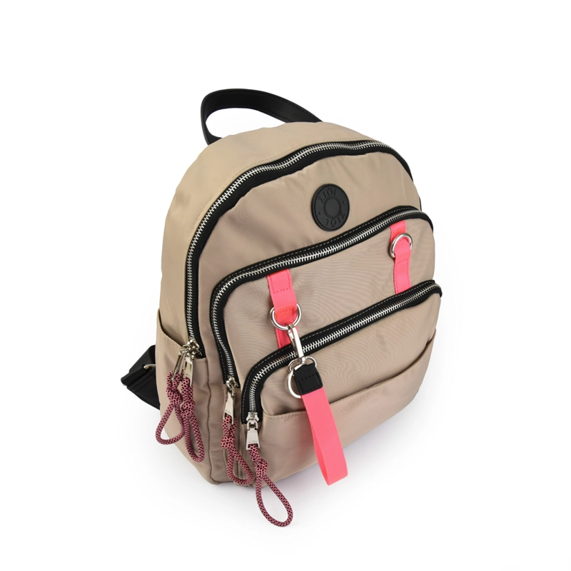 MOCHILA MEDIANA SENAVI TAUPE - 3