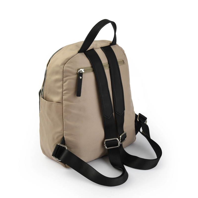 MOCHILA MEDIANA SENAVI TAUPE - 4