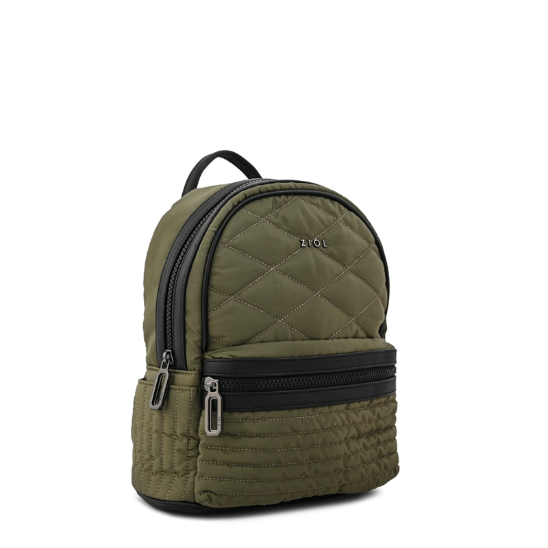 MOCHILA CERSEI PEQUEÑA VERDE OLIVA - 2