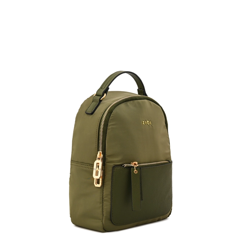 MOCHILA DAISY PEQUEÑA VERDE OLIVA - 2
