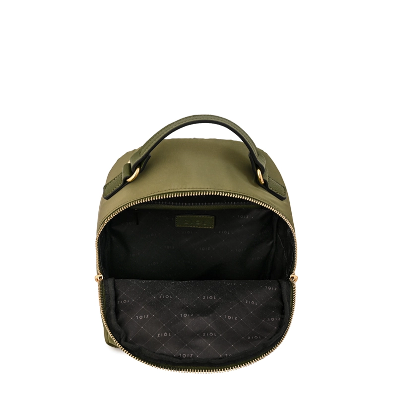 MOCHILA DAISY PEQUEÑA VERDE OLIVA - 4