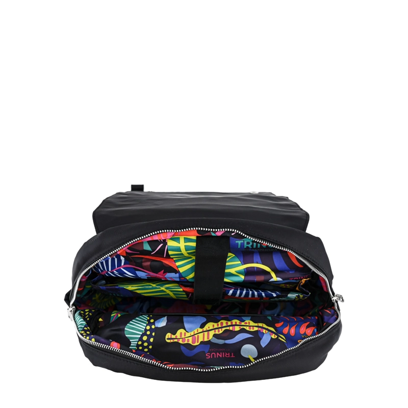 MOCHILA PORTA NOTEBOOK GRANDE BELINA NEGRO - 4