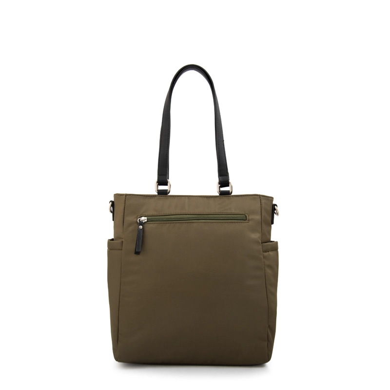 CARTERA TOTE SHOPPING BELINA GRANDE VERDE OLIVA - 3