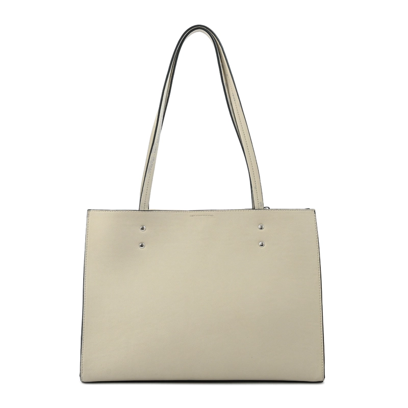 CARTERA TOTE TRES DIVISIONES HARLEY MEDIANA BLANCO CRUDO - 3